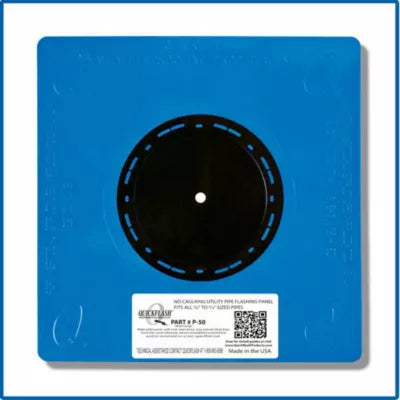 QUICKFLASH Quickflash p-50gw Flashing Panel with Ground Wire