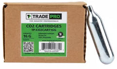 TRADEPRO Tradepro tp-co2cart16g 16g CO2 Cartridge Non-threaded 12-pack