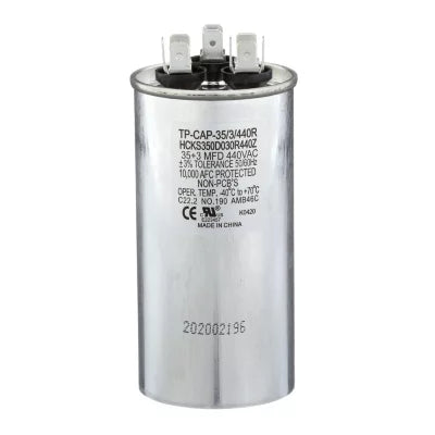 HARTLAND CONTROLS Hartland Controls tp-cap-35/3/440r Run Capacitor 440VAC