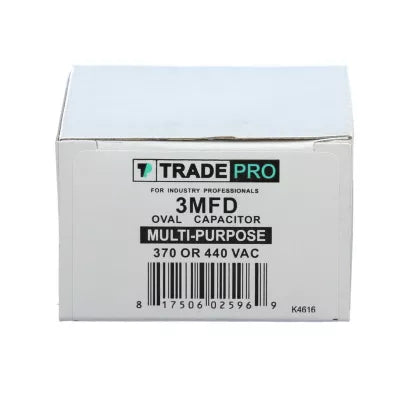 HARTLAND CONTROLS Hartland Controls tp-cap-3/440 Run Capacitor 3 Mfd 440V