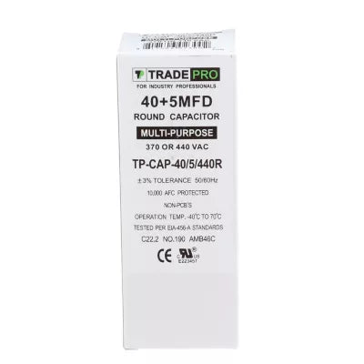 HARTLAND CONTROLS Hartland Controls tp-cap-40/5/440r-a Run Capacitor 40/5 Mfd