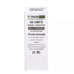 HARTLAND CONTROLS Hartland Controls tp-cap-40/3/440r Run Capacitor 440VAC