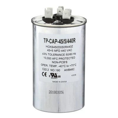HARTLAND CONTROLS Hartland Controls tp-cap-45/5/440r Run Capacitor 45/5 Mfd 440 Vac