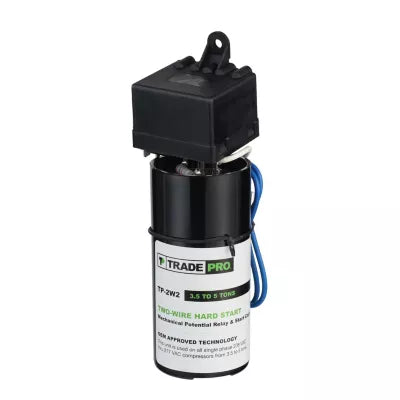 TRADEPRO Tradepro tp-2w2 Hard Start Kit Mpr 270-324 Mfd 3.5 to 5 Hp