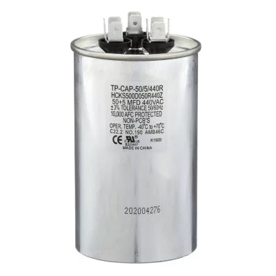 HARTLAND CONTROLS Hartland Controls tp-cap-50/5/440r Run Capacitor 50/5 Mfd 440 Vac
