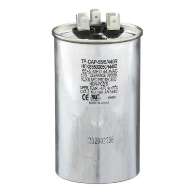 HARTLAND CONTROLS Hartland Controls tp-cap-55/5/440r Run Capacitor 55/5 Mfd 440V