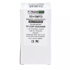 HARTLAND CONTROLS Hartland Controls tp-cap-55/5/440r Run Capacitor 55/5 Mfd 440V