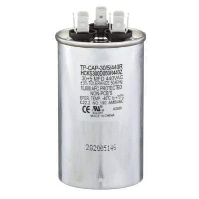 HARTLAND CONTROLS Hartland Controls tp-cap-30/5/440r Run Capacitor 440 Vac