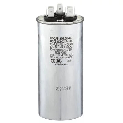 HARTLAND CONTROLS Hartland Controls tp-cap-35/7.5/440r Run Capacitor 35/7.5 Mfd