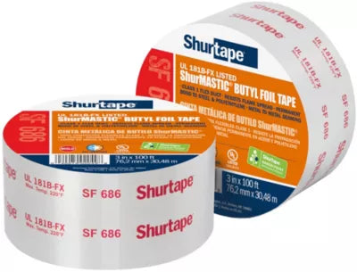 SHURTAPE Shurtape sf686-3spt Shurmastic Roll Mastic Tape 3in X 100ft