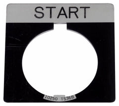 EATON Eaton 10250TS36 Standard Type Legend Plate 30.5mm