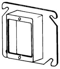 APPLETON Appleton 8466 4-inch Square Mud Ring 1-gang