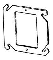 APPLETON Appleton 8468F 4-in Square Single-gang Flat Switch Ring