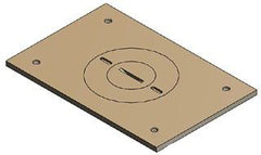 ABB Abb P643/42 Steel City Floor Plate with Plugs