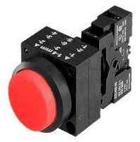 SIEMENS Siemens 3SB3203-0BA21 22mm Plastic Pushbutton