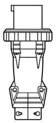 LEGRAND Legrand PS3100P6-W Electrical Plug 100A 250V