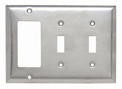 LEGRAND Legrand SS226 3-gang 2-toggle Wall Plate