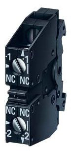 SIEMENS Siemens 3SB3400-0E Contact Block 2 Position