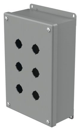 NVENT Nvent E6PBG Steel Gray Electrical Enclosure