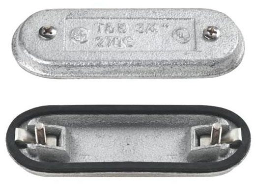 ABB Abb 280F Conduit Body Cover 3/4 Inch Iron