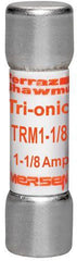 MERSEN Mersen TRM1-1/8 Midget Time-delay Fuse 1-1/8A 250V