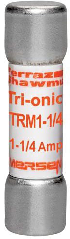 MERSEN Mersen TRM1-1/4 Midget Time-delay Fuse 1.25A 250V 10 Pack