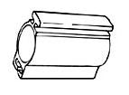 ABB Abb BR503 1 Inch Plastic Conduit Spacer 100 Per Carton