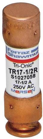MERIT BRASS Merit Brass TR17-1/2R Time Delay Fuse 1/2A 250V