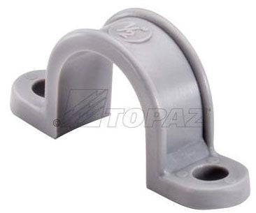 SOUTHWIRE Southwire 1067 Pvc Pipe Strap 2.5 Inch Two-hole