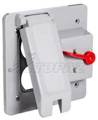 SOUTHWIRE Southwire 1325 Pvc Duplex Plunger Switch Cover