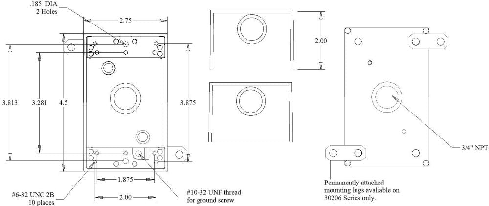 MULBERRY METAL PRODUCTS Mulberry Metal Products 30206 Weatherproof 1-gang Box