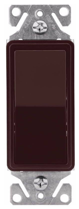 EATON Eaton 7501B-BOX 15A Single Pole Decorator Wall Switch
