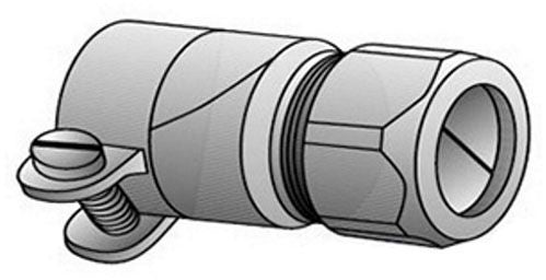 APPLETON Appleton 9050-W Malleable Iron Combo Emt Coupling 1/2 in