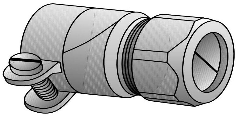 APPLETON Appleton 9075-W 3/4 in Malleable Combination Emt Coupling