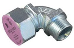 APPLETON Appleton CG90-3775S 3/4 in Steel 90 Degree Cord Connector