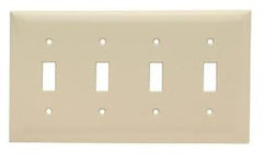 LEGRAND Legrand SP4-I 4-gang Switch Plate Ivory