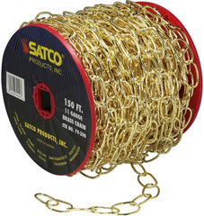 SATCO Satco 79-200 Brass Chain 11 Gauge