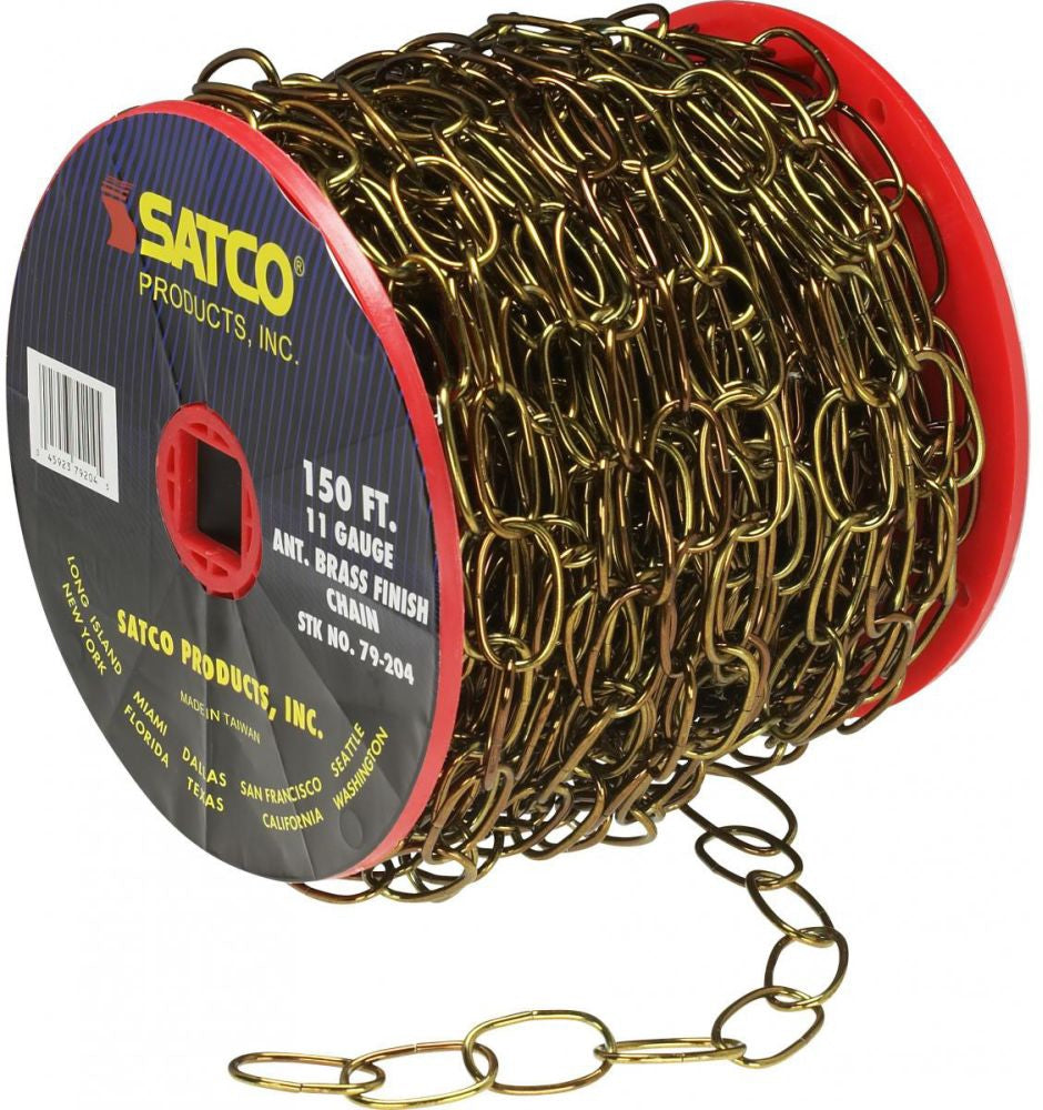 SATCO Satco 79-204 11 Gauge Decorative Chain Antique