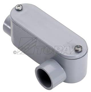 SOUTHWIRE Southwire 1151 1/2 Inch Pvc Type Ll Junction Box