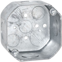 ABB Abb 166 Outlet Box 4 Inch Round 3/4 Inch Knockouts