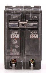 ABB Abb THHQL2120 Two-pole Circuit Breaker 20A 120/240V