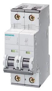 SIEMENS Siemens 5SY6216-7 Supplementary Protector 2P 480V