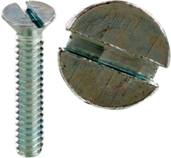 MINERALLAC Minerallac 50116J 6-32 X 1 Flat Head Machine Screw
