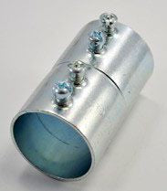 NSI INDUSTRIES Nsi Industries 243 Steel Set Screw Emt Coupling 1-1/4 in