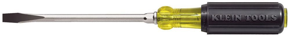 KLEIN TOOLS Klein Tools 602-10 Round Shank Flathead Screwdriver