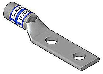 ABB Abb 54260 Copper Compression Lug 2/0 Awg 2-hole