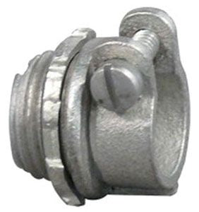 APPLETON Appleton 7265V 3/8 Inch Malleable Squeeze Flex Bx Connector