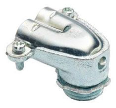 NSI INDUSTRIES Nsi Industries 830 3/8 Inch 90-degree Duplex Bx Connector