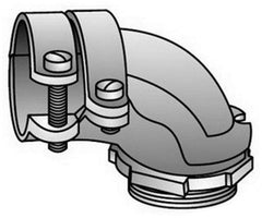 APPLETON Appleton ACV-50 Flex Conduit Connector 1/2 in 90 Degree
