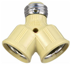 EATON Eaton 700V-BOX Single to Dual Socket Adapter Ivory